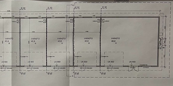 Vuokrahalli C laajennus